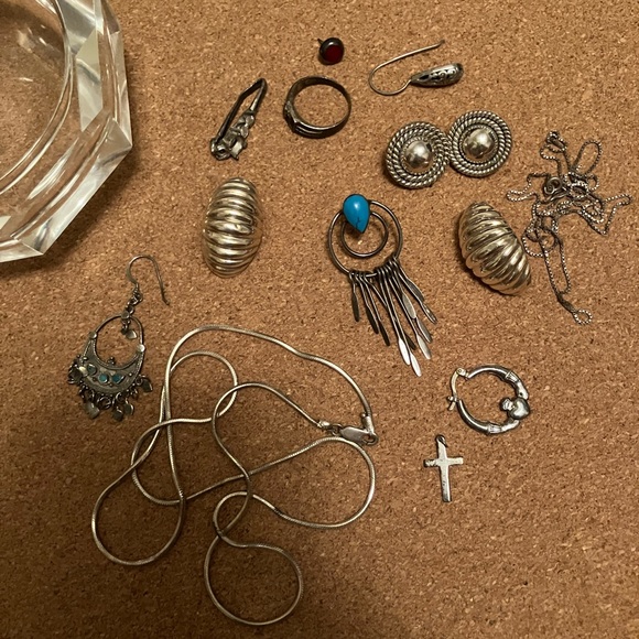 Jewelry - Scrap Sterling Silver and Gold